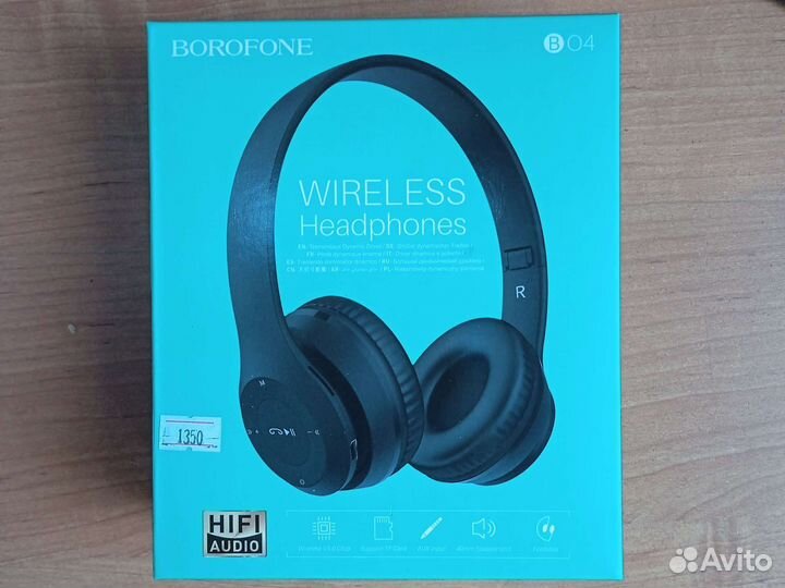 Беспроводные наушники Bluetooth borofone BO4