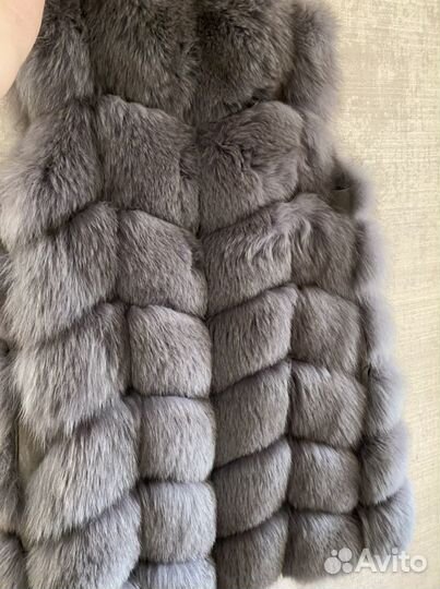 Меховая жилетка писец