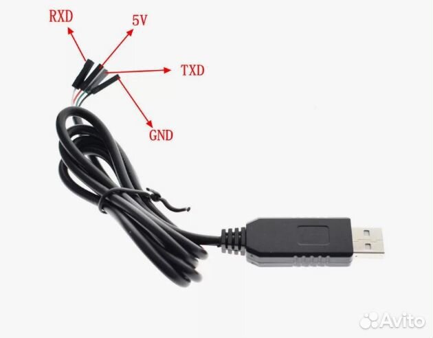 Преобразователь USB - uart PL2303HX (с кабелем)