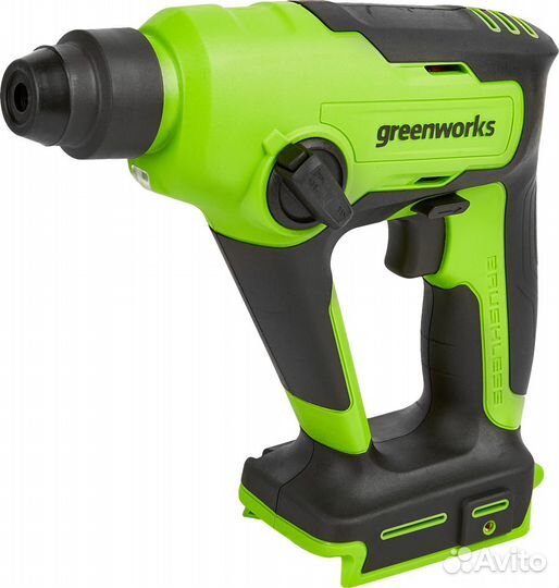 Перфоратор Greenworks GD24SDS1, арт. 3803107 (без