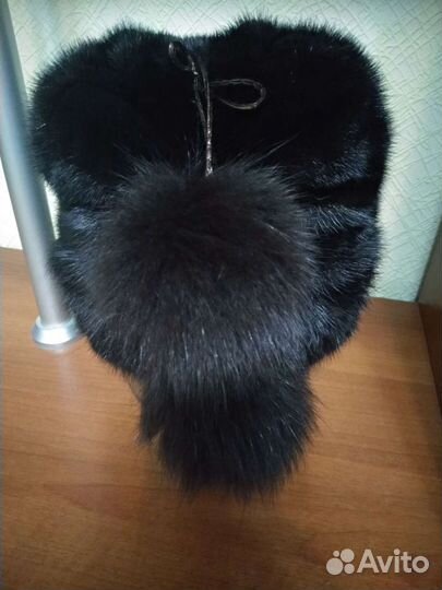 Шапка норка женская