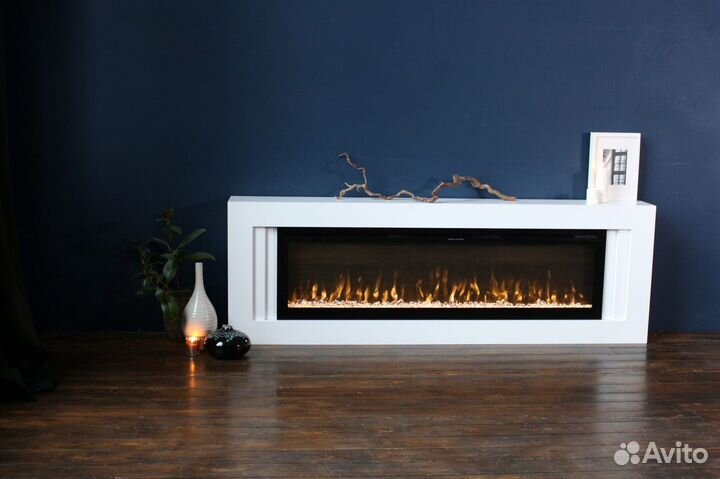 Электрокамин линейный RealFlame stockholm 50 BL