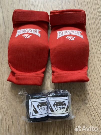 Налокотники Reyvel, бинты Venum