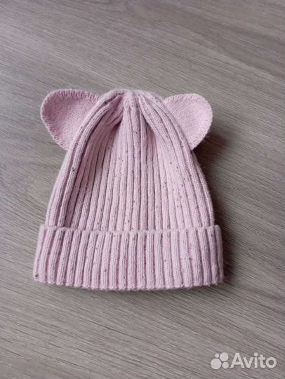 Шапка на девочку 2 года