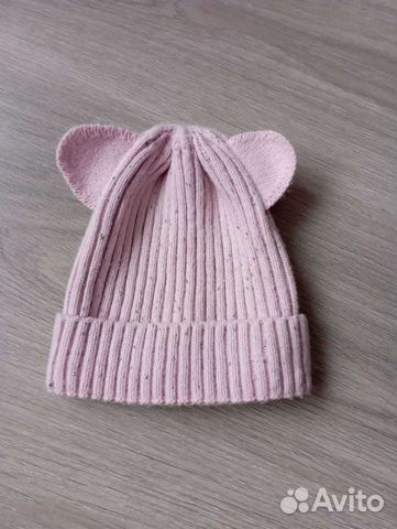 Шапка на девочку 2 года
