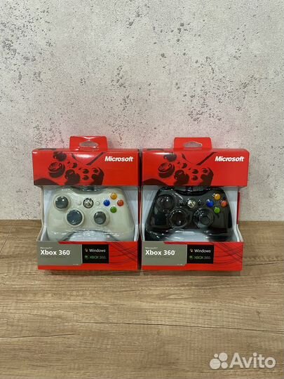 Новый джойстик Xbox 360 проводной