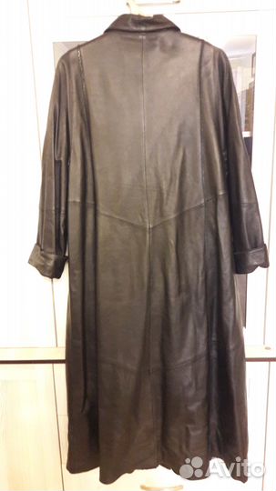 Кожаное пальто
