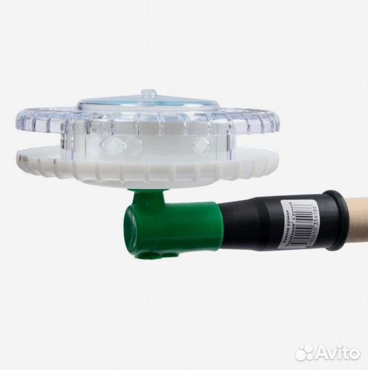 Сеялка для семян, d - 12 см, пластик, с черенком