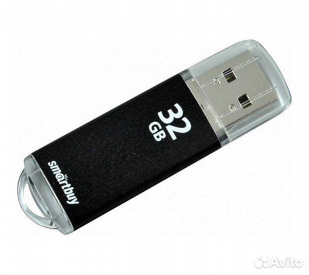 Флеш-накопитель Smartbuy V-Cut USB 2.0 32GB, черны
