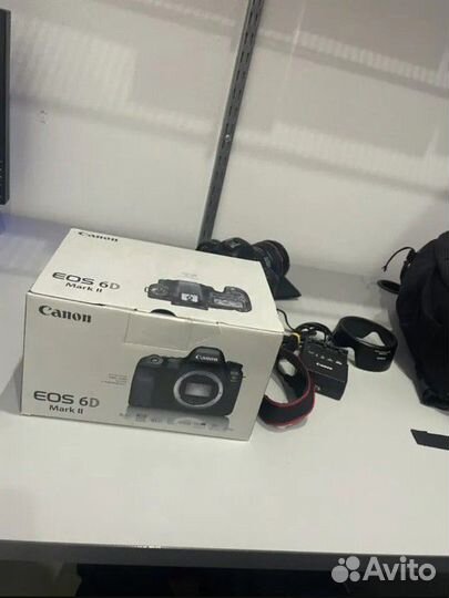 Зеркальный фотоаппарат canon 6d mark ii