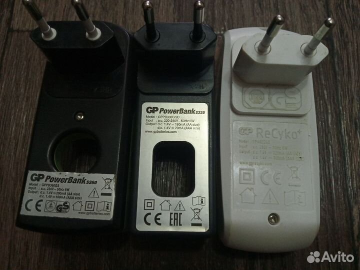 Зарядное устройство GP PowerBank и GP Recyko