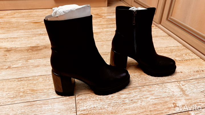 Ботильоны натуральная кожа