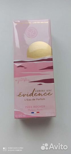 Парфюмерная вода evidence Ив роше