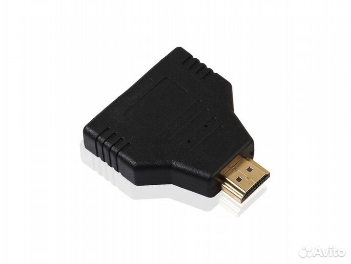 Переходник-разветвитель hdmi (M) - 2xhdmi (F)
