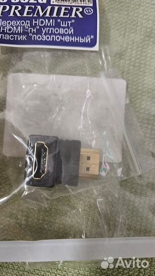 Переходник угловой hdmi - hdmi 90 градусов новый