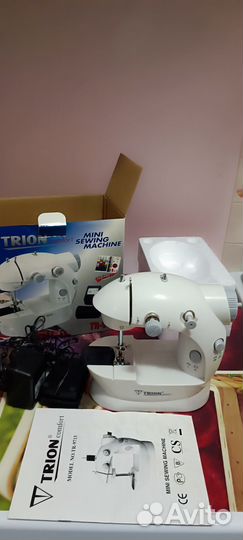 Мини швейная машинка