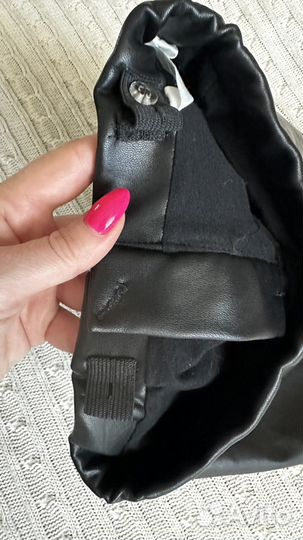 Юбка кожаная H&M 116p