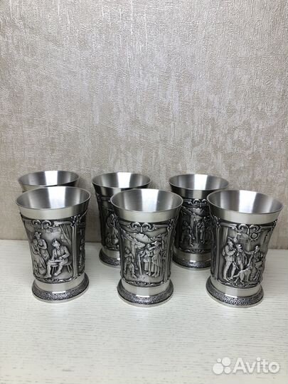 Коллекционные стаканы SKS zinn 95 Германия