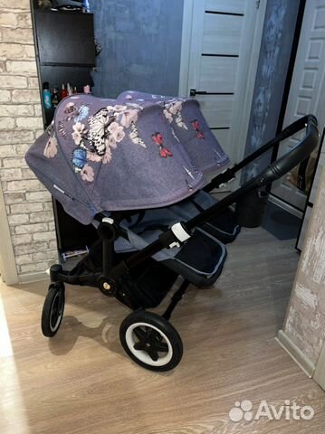 Коляска для двойни bugaboo donkey twin купить в Москве | Личные вещи ...
