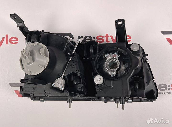 Фары Лексус LX470 Галоген Зеленые