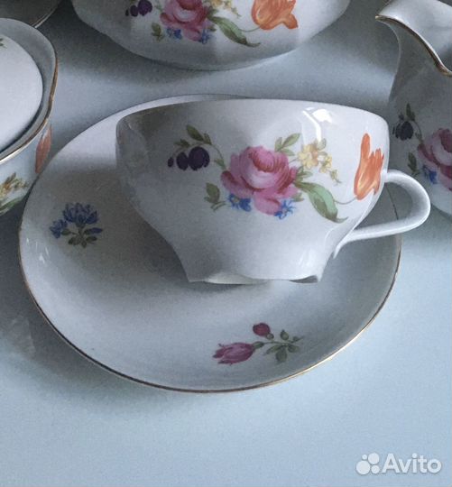 Чайные пары от сервиза гдр, Ilmenau