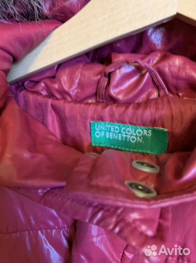 Зимнее пальто benetton
