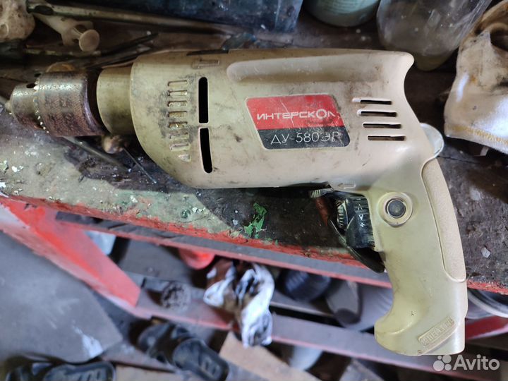 Дрель на запчасти