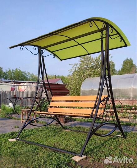 Садовые качели, каркасы