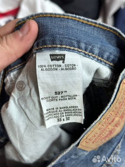 Джинсы levis 527 boot cut