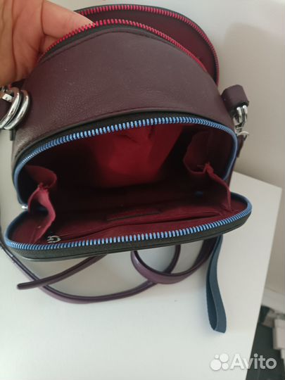 Сумка женская кроссбоди сливовая