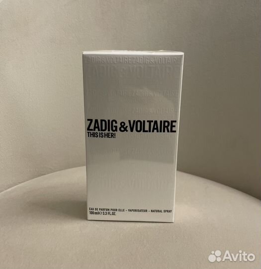 Zadig voltaire духи this is here