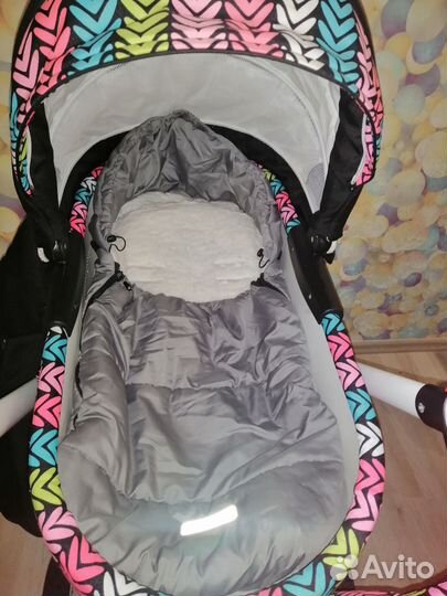 Коляска Riko bruno 2 в 1 ecco б/у