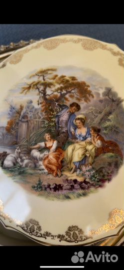 Шкатулка,вазочка,бонбоньерка фарфор Лимож.Франция