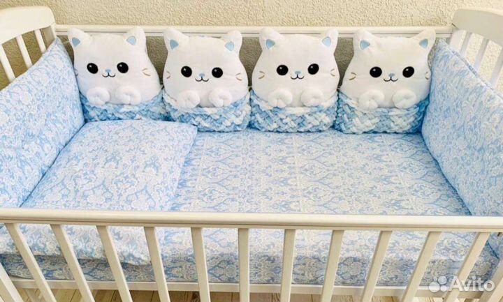 Бортики в кроватку