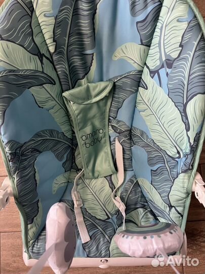 Шезлонг детский с вибрацией