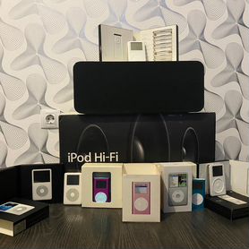 iPod classic, nano, mini, iPod hi-fi