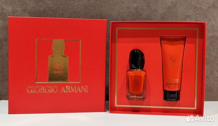 Giorgio armani подарочный набор Si Passione