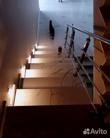 Лестница из искусственного камня производство