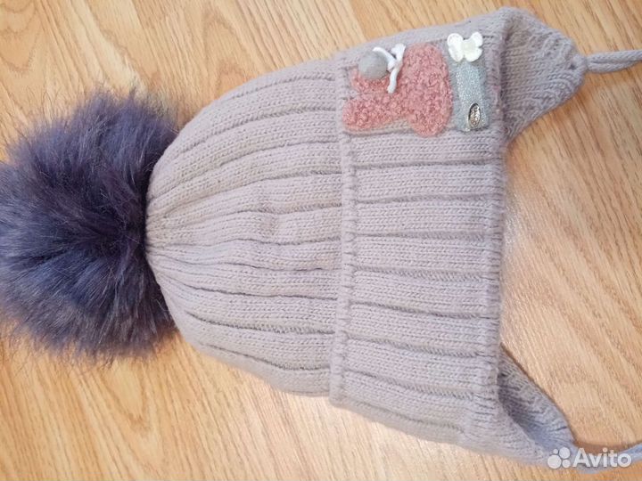 Шапки для девочки 46-48