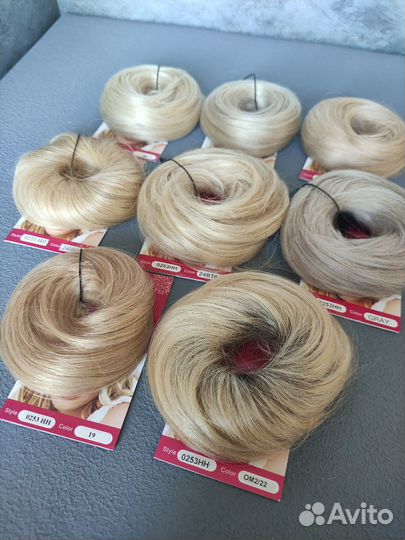 Резинка из натуральных волос