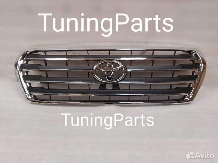 Решетка land cruiser 200 12+ brownstone под камеру