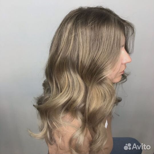 Окрашивание волос / Стрижка