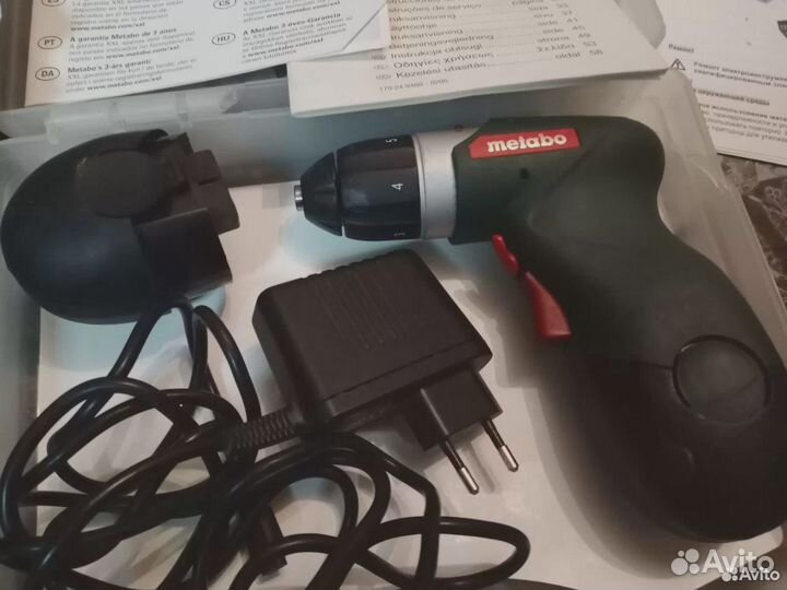 Шуруповерт metabo powermaxx 4.8