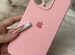 Чехол на iPhone 14 pro max розовый