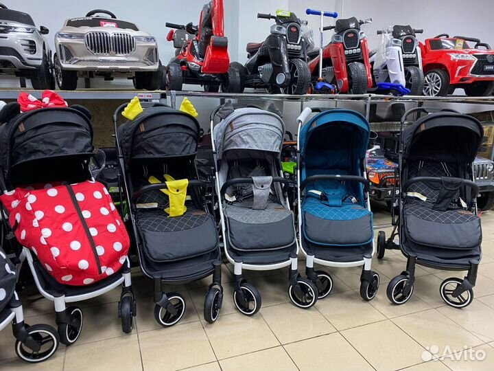Прогулочная коляска новая