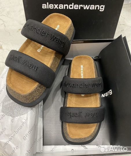Шлепанцы женские alexander wang