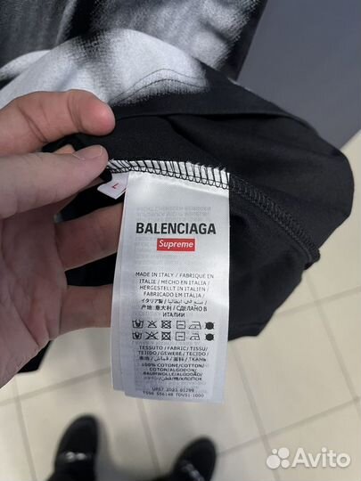 Футболка supreme balenciaga (коллаба 2024)