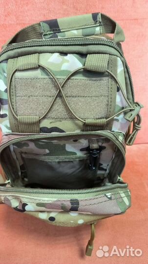 Рюкзак-слинг нагрудный однолямочный 4 литра