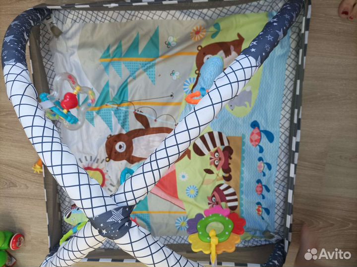 Напольный коврик манеж для младенца