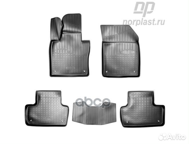 Коврики салона полиуретан volvo-XC60 II 17- NOR